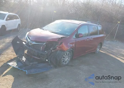 2019 Toyota Sienna Xle 8 Passenger from USA, damaged, VIN 5TDYZ3DC9KS020830